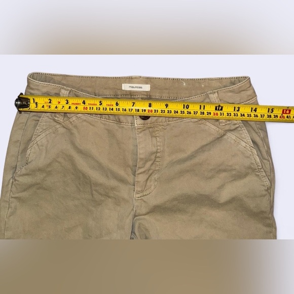 Maurices Tan Straight Leg Pants - Picture 5 of 6